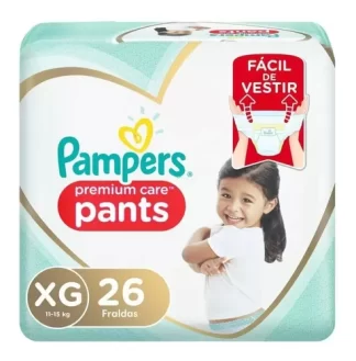 Imagen 1 de Pañales Pampers Premium Care Pants XG x26