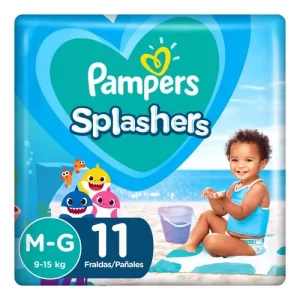 Miniatura 10 de 12 de Pañales para el agua Pampers Splashers G x11 unidades