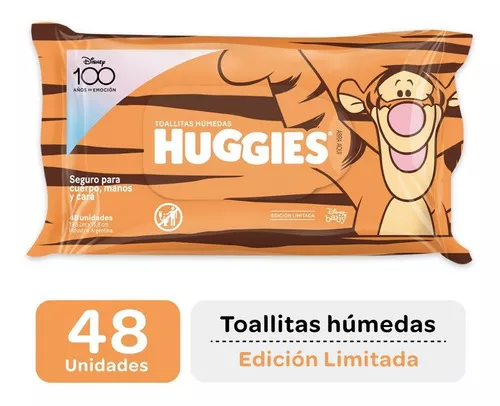 Toallitas húmedas Huggies 4 en 1 Edición limitada x 48 unidades Disney