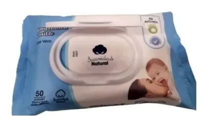 Imagen 2 de 3 de Toallitas Húmedas Estrella Baby Humectación Sensible 50 unidades