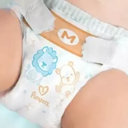 Imagen 5 de 10 de Pañales Pampers Babysan M Por 72 Unidades