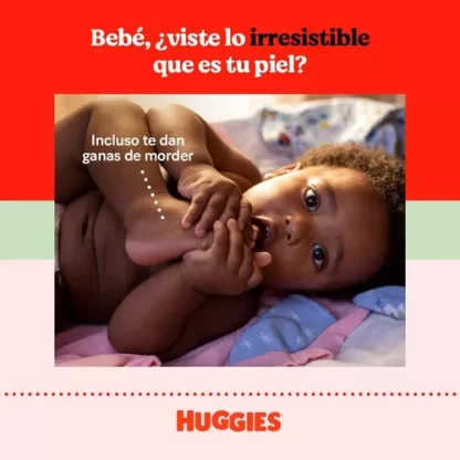 Imagen 4 de 5 de Jabón en barra Huggies extra suave x 75 gr