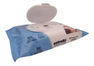 Miniatura 3 de 3 de Toallitas Húmedas Estrella Baby Humectación Sensible 50 unidades