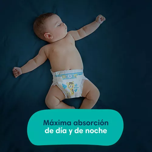 Imagen 2 de 8 de Pañales Pampers Baby Dry Recién Nacido Hipoalergénico Rn+ x36 Unidades