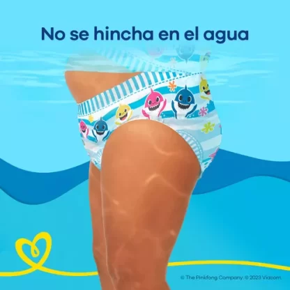 Imagen 6 de 12 de Pañales para el agua Pampers Splashers P/M x12 unidades