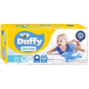 Miniatura 1 de 5 de Pañales Duffy Cotton M x 36 unidades