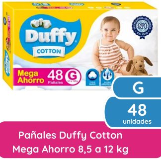 Pañales Duffy Cotton G x 48 un