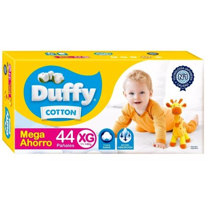 Imagen 1 de 5 de Pañales Duffy Cotton XG x 44 unidades