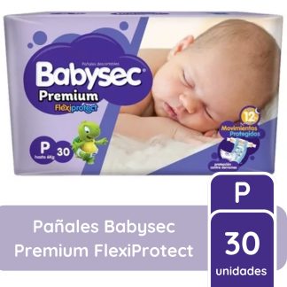 Pañales Baby Sec Premium P X 30