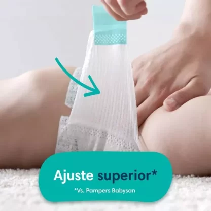 Imagen 5 de 8 de Set 2 Pack Pañales Pampers Babydry Recien Nacido Rn+ 72 unidades