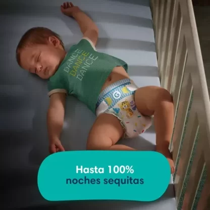Imagen 7 de 8 de Combo 3 Pack Pañales Bebe Pampers Babydry Pequeño Talle P 168 unidades