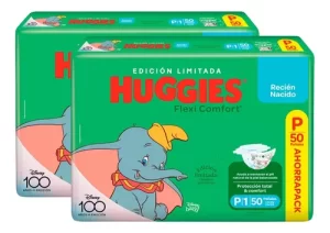 Imagen 1 de 2 Huggies Flexi Comfort Talle P 50 Uni Xtra Flex Pack Ahorro