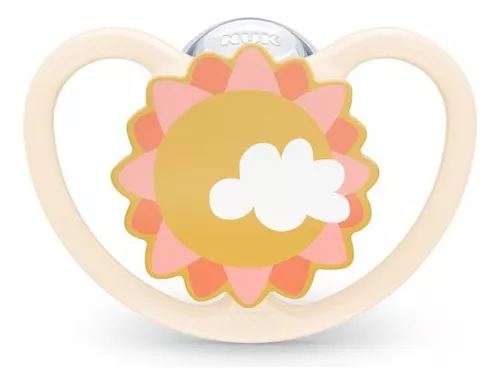 Imagen 4 de 7 de Set 2 Chupetes Nuk Space Anatomico 6-18m