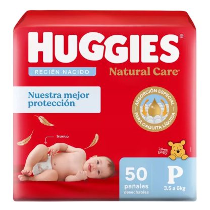 Imagen 3 de 3 de 100 Pañales Huggies Supreme Care Pequeño (P) Paquete Rojo