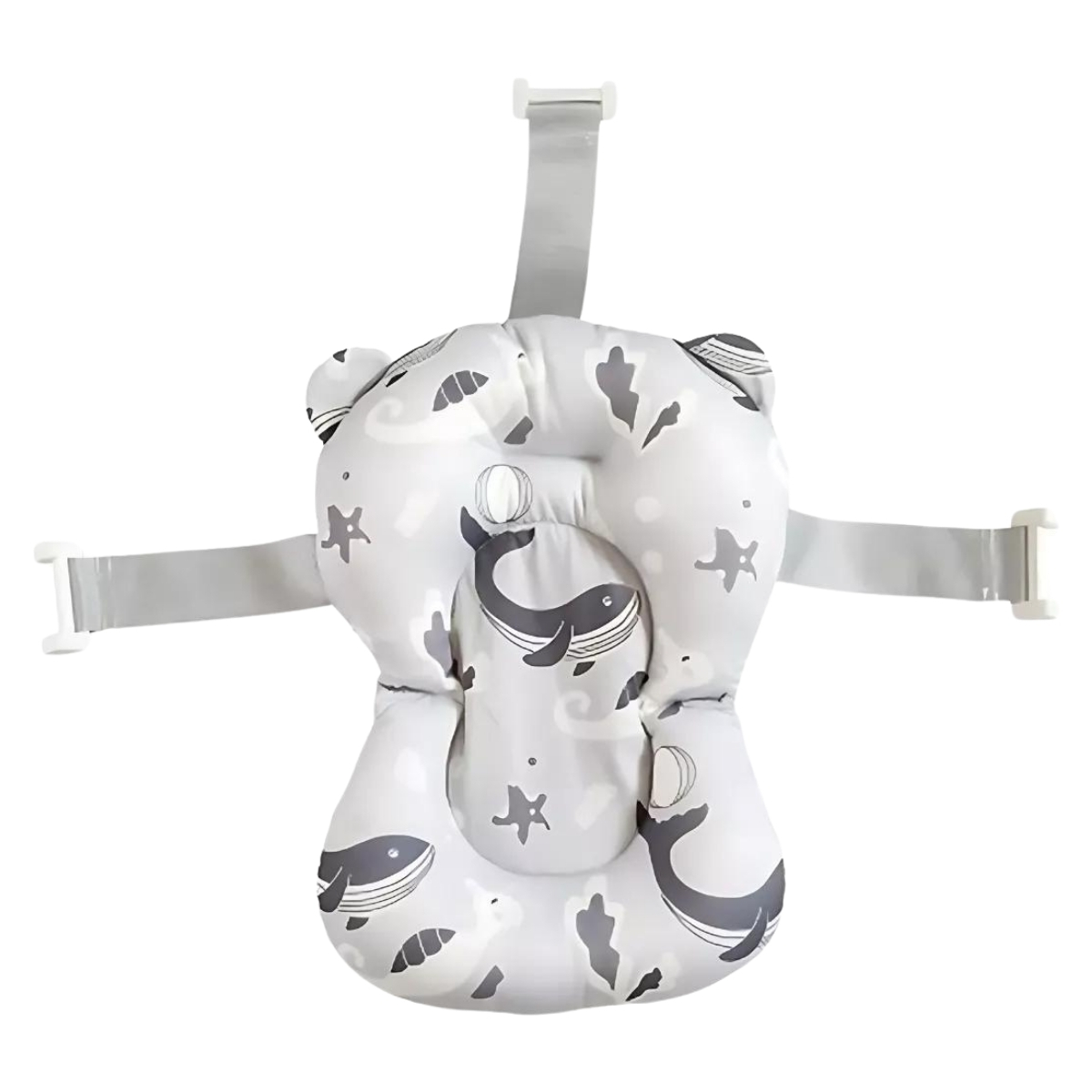 Imagen 4 de 9 de Set Banera Bebe Plegable Con Colchón Reductor Adaptador Love