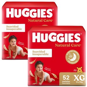 Combo 2 Pack Pañales Huggies Supreme Care Rojo Talle XG