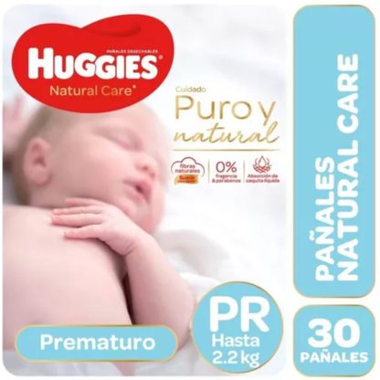 Imagen 1 de 1 de Pañales Huggies Supreme Care Prematuro (pr) Hasta 2,2 Kg 30u