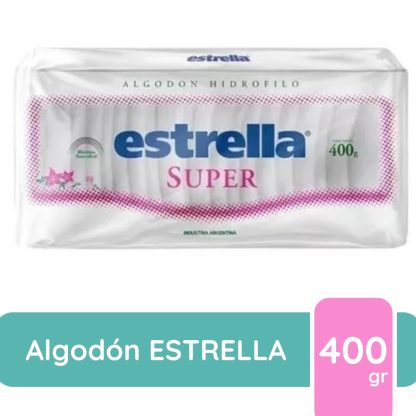 Imagen 2 de 2 de Algodón Estrella Super x 400 gr