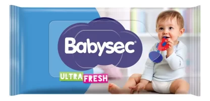 Imagen 1 de 2 de Toallitas Húmedas Babysec Bebe Ultra Fresh x 50 unidades