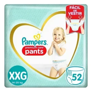 Miniatura 1 de 3 de Pañales Pampers Premium Care Pants XXG X 52UN