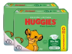 Imagen destacada de 2 Pañales Huggies Flexi Comfort M G Xg Xxg Xxxg Xtra-flex