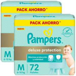 PAÑALES PAMPERS DELUXE PROTECTION