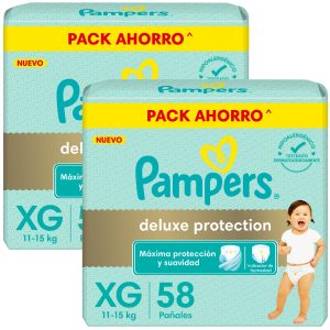 PAÑALES PAMPERS DELUXE PROTECTION