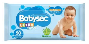 Miniatura 1 de 2 de Toallitas Húmedas Babysec Bebe Ultra Fresh x 50 unidades