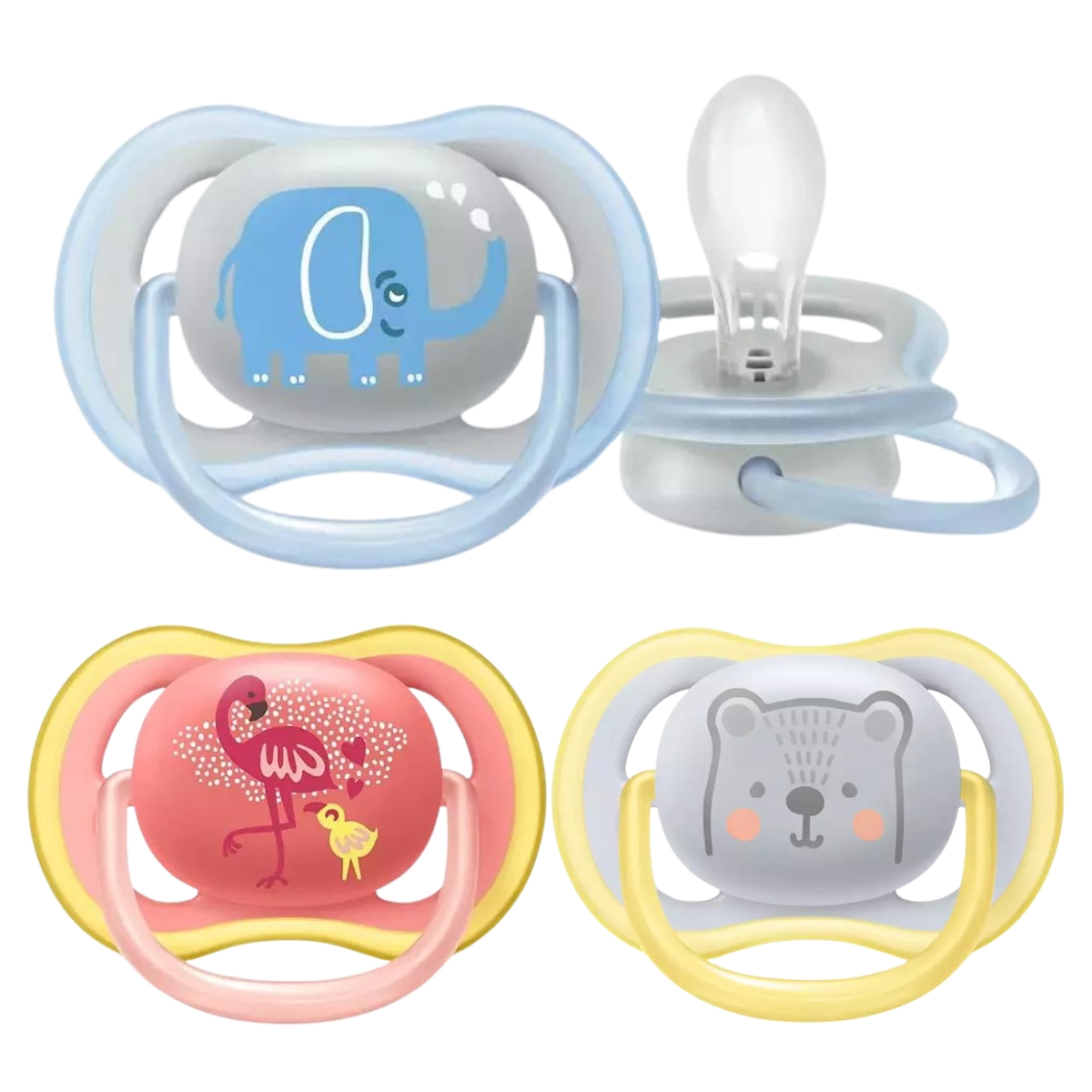 Imagen 1 de 1 de Chupete Avent Ultra Air 6-18 meses x1