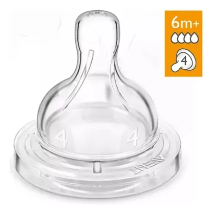 Imagen 1 de 1 de Tetina Avent Anticolic Flujo Rápido (6m+) SCY764/01 