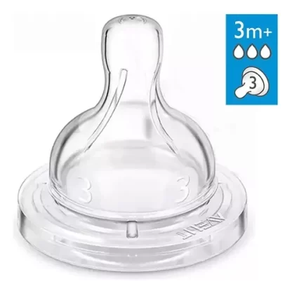 Imagen 1 de 1 de Tetina Avent Anticolic Flujo Medio (3m+) SCY763/01