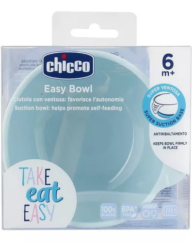 Imagen 3 de 3 de Bowl De Silicona Bebé Chicco + 6 meses