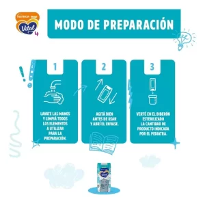 Miniatura 3 de 7 de Leche de fórmula líquida Vital 2 (6 a 12 meses) - Brick de 200 mL