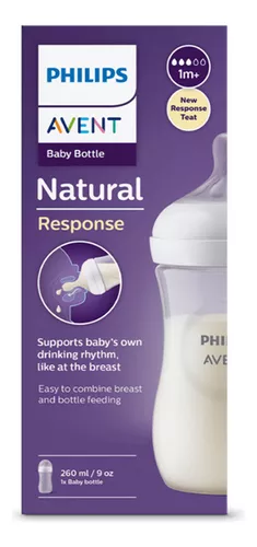 Imagen 7 de 7 de Mamadera Avent Natural Response 3.0 260 mL