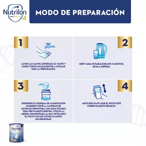 Imagen 3 de 3 de Leche en polvo Nutrilon Profutura 3 - Pouch 1,2 kg