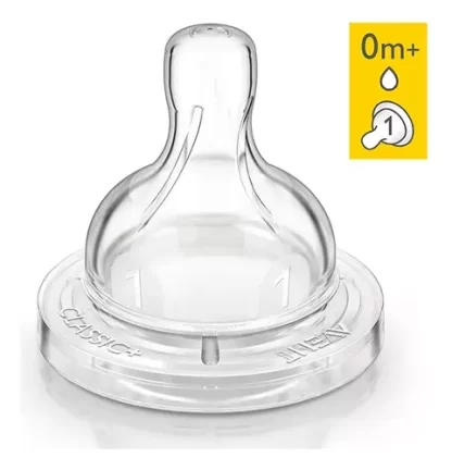 Imagen 2 de 3 de Set Tetinas Avent Anticolic x2 unidades +0m SCY761/02