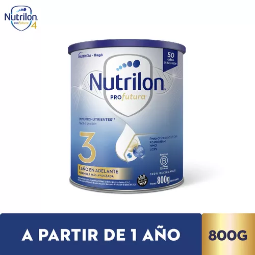 Imagen 1 de 4 de Leche en polvo Nutrilon Profutura 3 en lata de 1 de 800g - 12 meses a 2 años