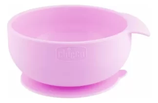 Imagen destacada de Chicco Easy Bowl Plato De Silicona Con Ventosa 6m+ Color Rosado