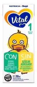 Miniatura 4 de 4 de Leche de fórmula líquida Vital 1 (0 a 6 meses) - Brick de 200 mL