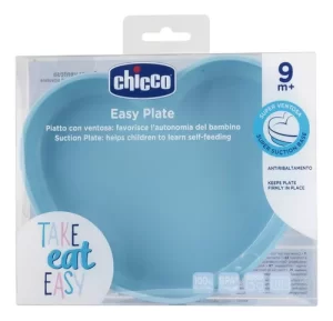 Miniatura 4 de 4 de Plato De Silicona Bebé Chicco Con Sopapa Adherente Easy Plate