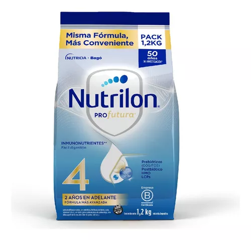 Imagen 2 de 2 de Leche en polvo Nutrilon 4 - Pouch 1,2 kg