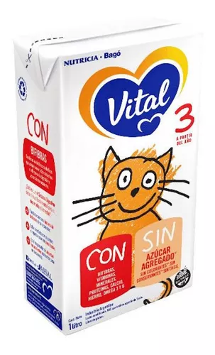 Imagen 5 de 5 de Leche de fórmula líquida Vital 3 - Brick 1 litro