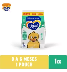 Miniatura 1 de 4 de Leche en polvo Vital 1 (0 a 6 meses) - Pouch de 1 kg