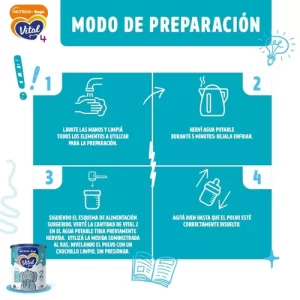 Miniatura 3 de 5 de Leche en polvo Vital 2 (6 a 12 meses) - Lata 800g