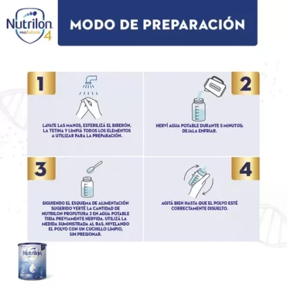 Imagen 3 de 3 de Leche en polvo Nutrilon Profutura 2 - Pouch 1,2 KG