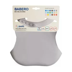 Miniatura 2 de 3 de Babero Bebe Silicona Textura Suave Con Bolsillo Impermeable