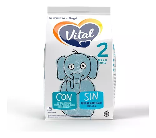 Imagen 3 de 5 de Leche en polvo Vital 2 (6 a 12 meses) - Pouch de 1 kg