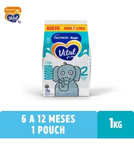 Miniatura 1 de 5 de Leche en polvo Vital 2 (6 a 12 meses) - Pouch de 1 kg