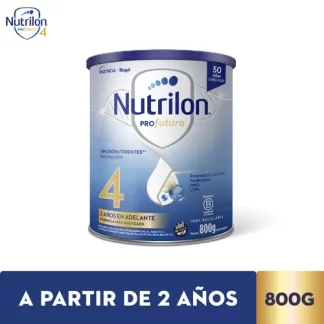 Imagen 1 de Leche de fórmula en polvo sin TACC Nutricia Bagó Nutrilon Profutura 4 sabor neutro en lata de 1 de 800g - 2 a 4 años
