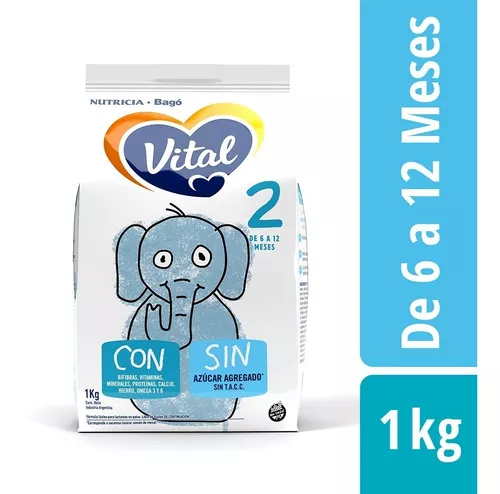 Imagen 5 de 5 de Leche en polvo Vital 2 (6 a 12 meses) - Pouch de 1 kg